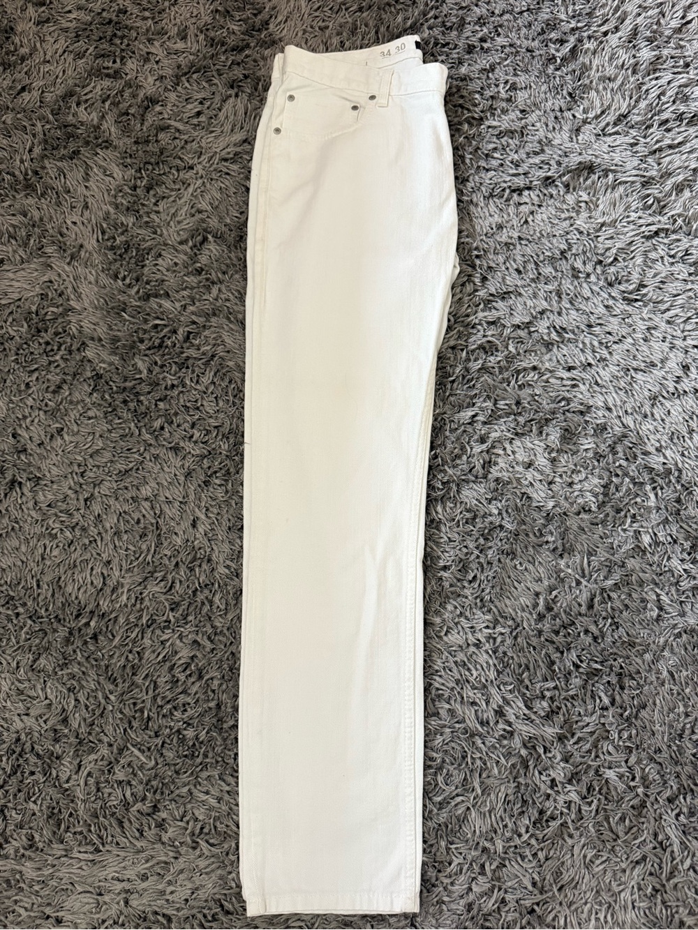 INC International Concepts White Skinny Jeans
